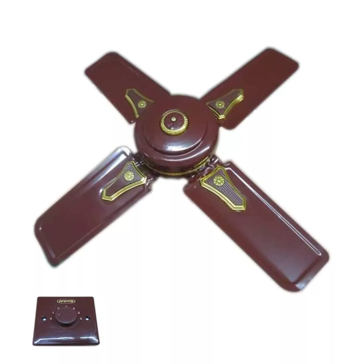 Novo 24″ 4-Blade Ceiling Fan with 5-Speed Control