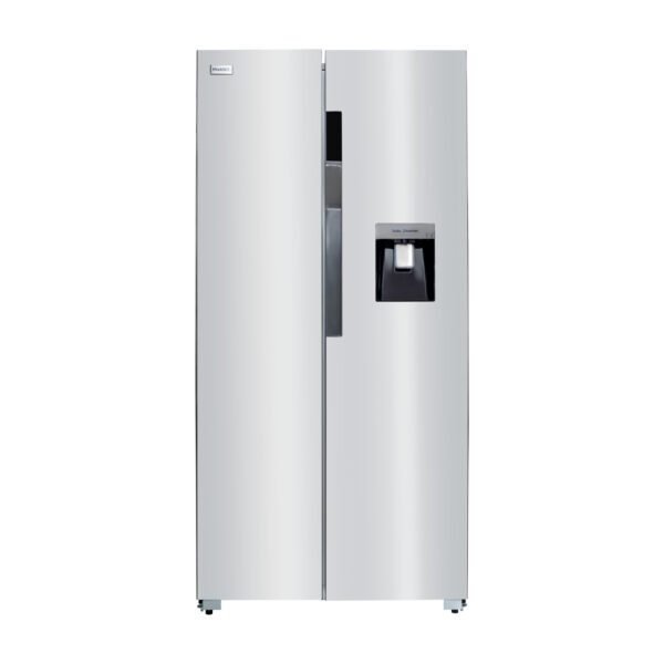 Nasco 460L Side-by-Side Refrigerator – Fast Cooling & Water Dispenser
