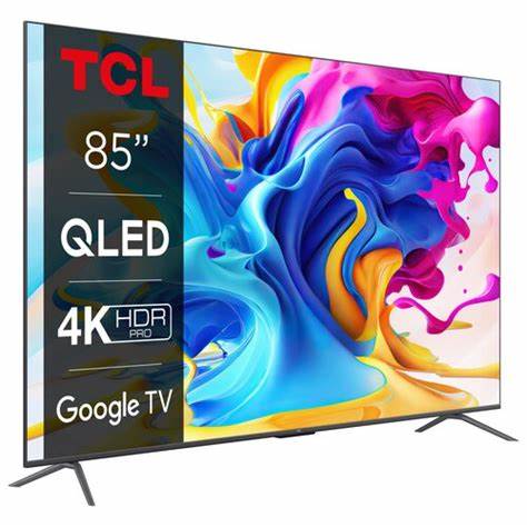 TCL 85" C645 Smart 4K QLED TV - Massive Screen, Google TV, 120Hz Game Mode