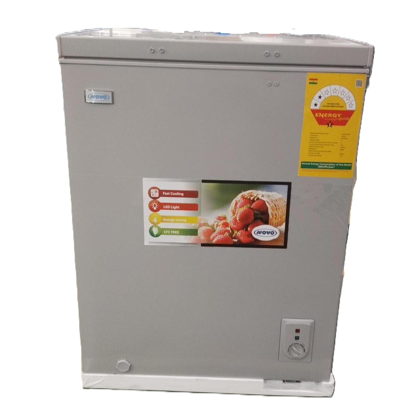 Novo 142L Chest Freezer - Compact, Fast Freeze Function