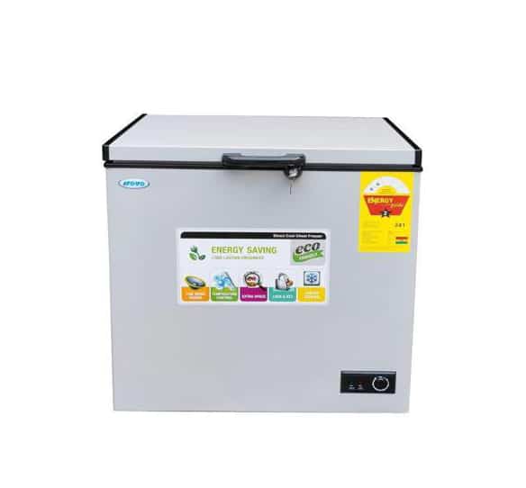 Novo 200L Chest Freezer - Fast Freezing, Lockable Lid