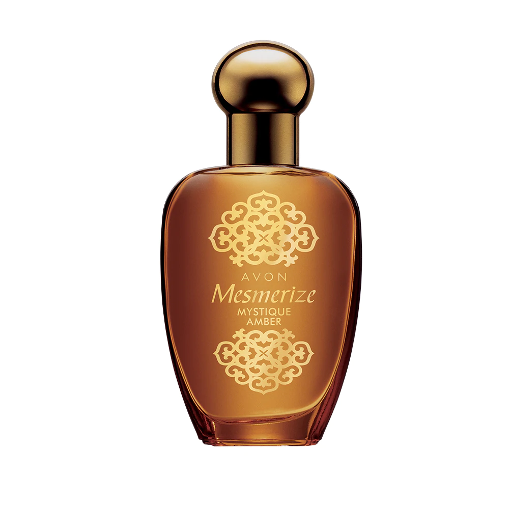 Avon Mesmerize Mystique Amber for Her Eau de Parfum - Fruity Amber Scent, 50ml