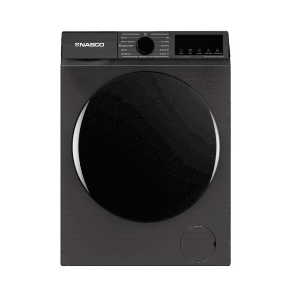 Nasco 10kg Inverter Front Load Washer – Touch Screen & Auto Restart