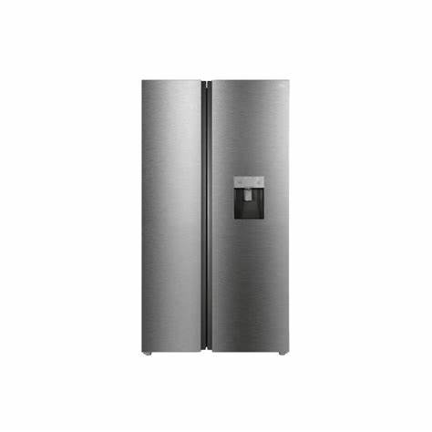 TCL 607L Side-by-Side Refrigerator - Eco Inverter, Multi-Door, Silver