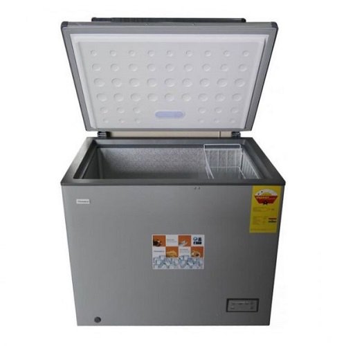 Nasco 142L Chest Freezer - Compact Design, Lockable, Removable Basket