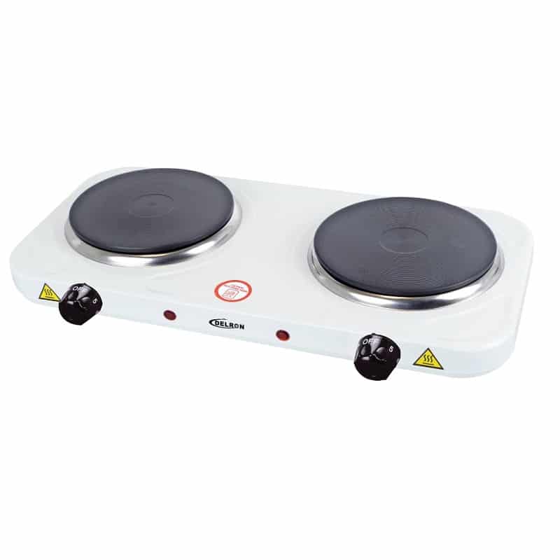 Delron DHP-002 2 Burner Hot Plate – 2000W