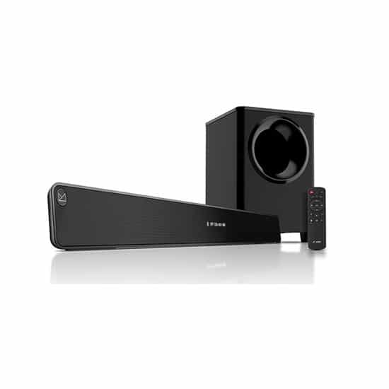 F&D T-388 2.1 Channel Wireless Soundbar with Subwoofer - 100W RMS