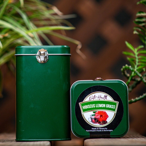 NutriHealth Hibiscus Lemongrass Tea – 25 Tea Bags