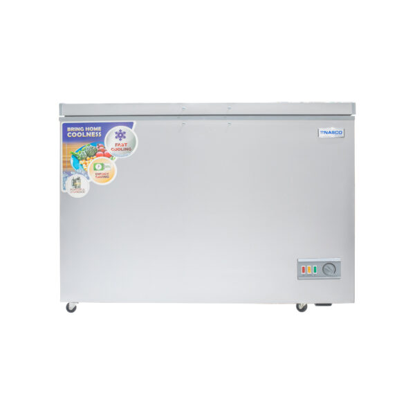 Nasco 318L Chest Freezer - Large Storage, Manual Defrost, Energy Efficient
