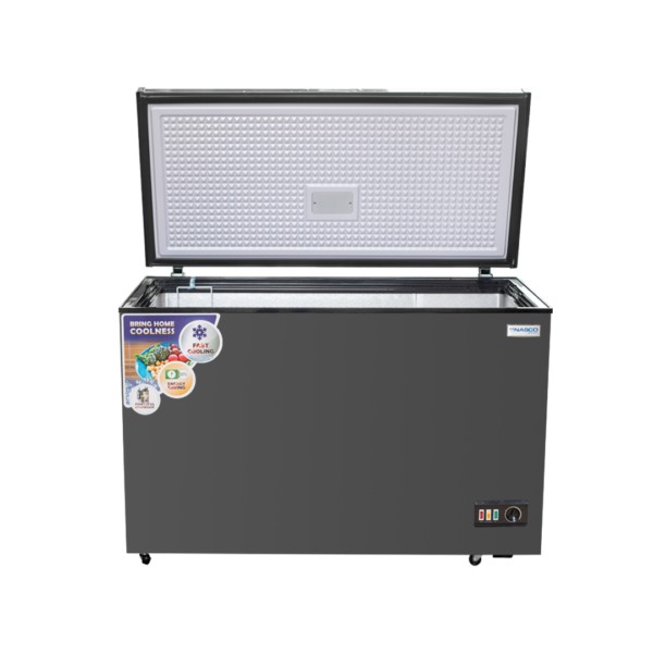 Nasco 400L Chest Freezer - Massive Capacity, 2-Star Energy, Manual Defrost