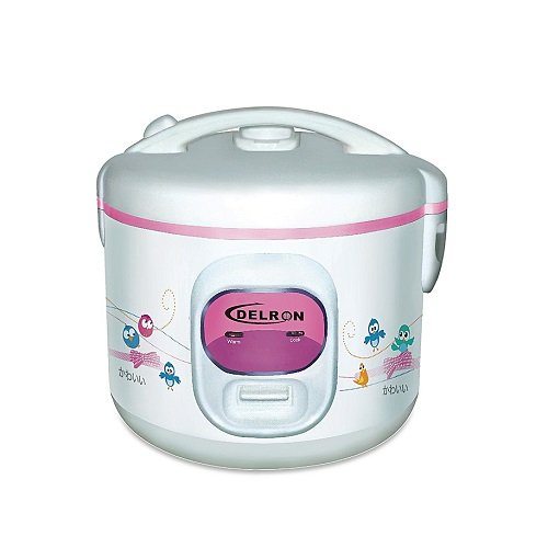 Delron DRC-18 Rice Cooker 1.8L – White
