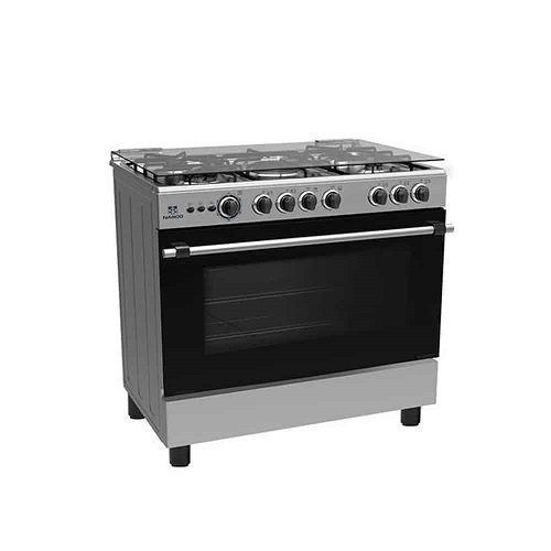 Nasco 5-Burner Gas Cooker with Oven & Grill - 90cm