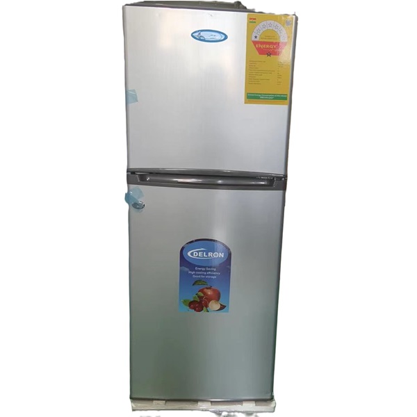Delron DRF-112 Double Door Top Freezer Refrigerator – 112L