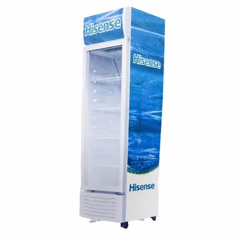 Hisense 382L Display Refrigerator - White, Low Noise Operation