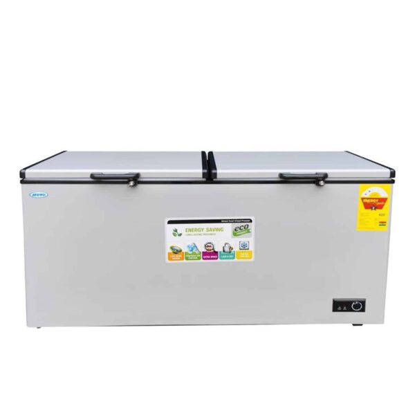 Novo 418L Double Door Chest Freezer – Commercial Grade Capacity