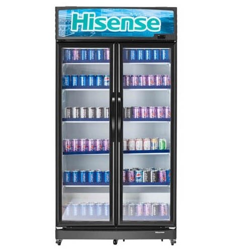 Hisense 758L Large Display Refrigerator - Black, A++ Energy Saving