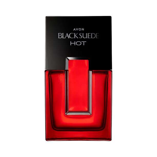 Avon Black Suede Hot Eau de Toilette - Oriental Spicy Scent, 75ml