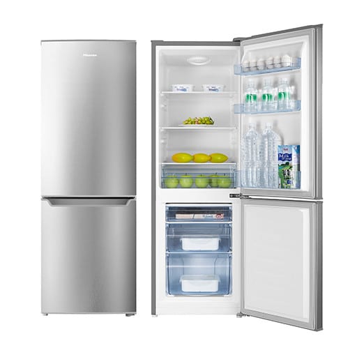 Hisense 171L Bottom Mount Double Door Refrigerator - 5-Star Energy