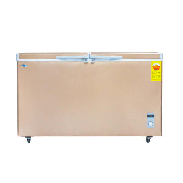Nasco 400L Double Door Chest Freezer - Massive Capacity, Manual Defrost