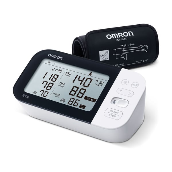 Omron M7 Intelli IT Bluetooth Blood Pressure Monitor - AFib Detection