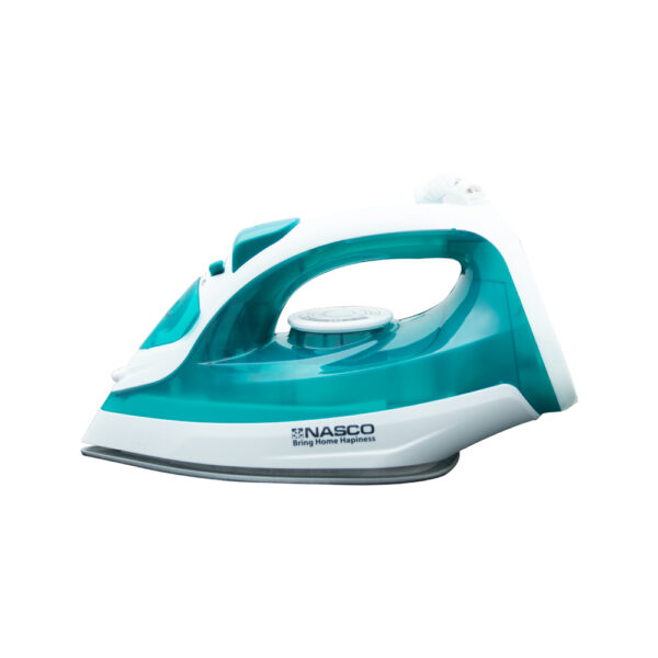 Nasco 1600W Steam Iron with 360° Anti-Drip Soleplate