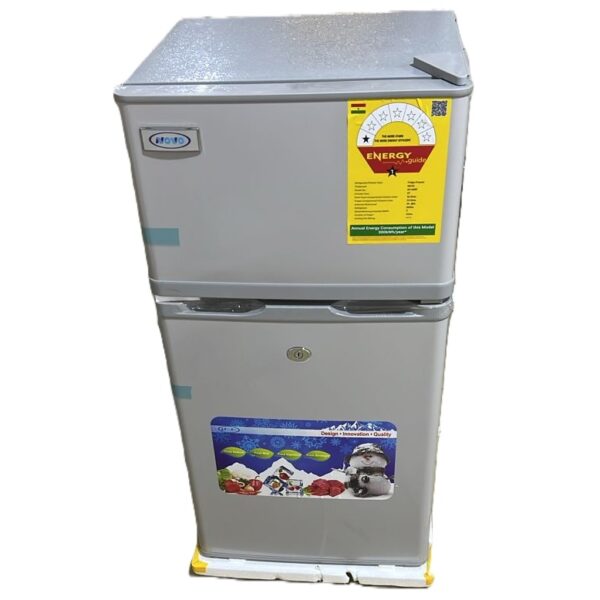 Novo 80L Table Top Fridge – Double Door, Adjustable Thermostat