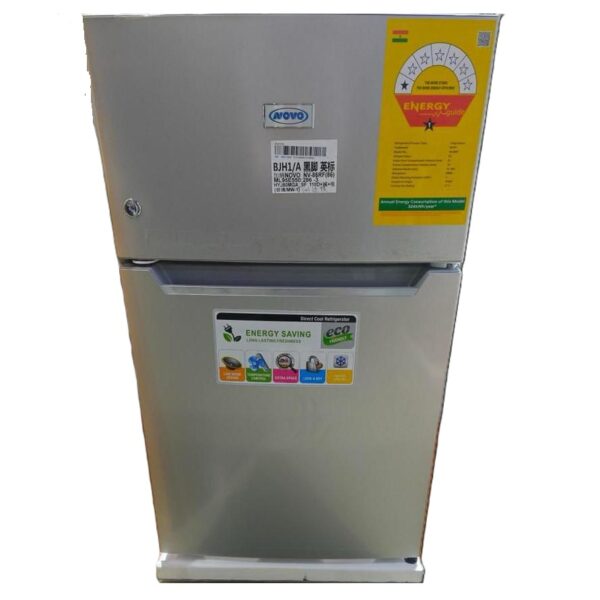 Novo 86L Table Top Fridge – Compact Double Door with Crisper