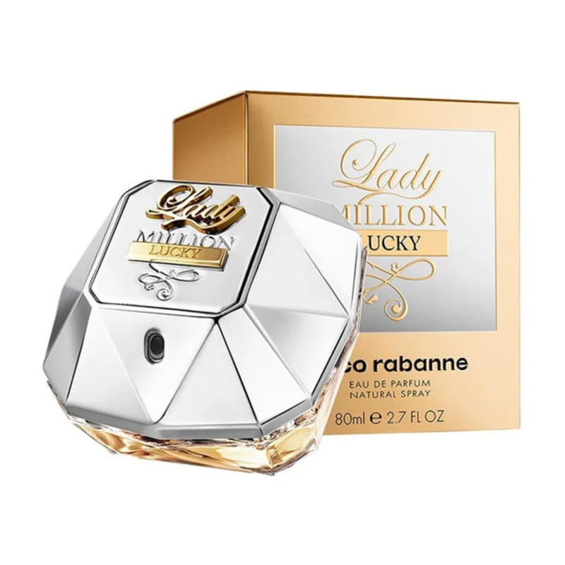Paco Rabanne Lady Million Lucky Eau de Parfum - Floral Fern Fragrance, 80ml