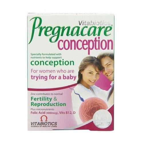 Vitabiotics Pregnacare Conception Supplement - Pre-Pregnancy Nutrition, 30 Tablets