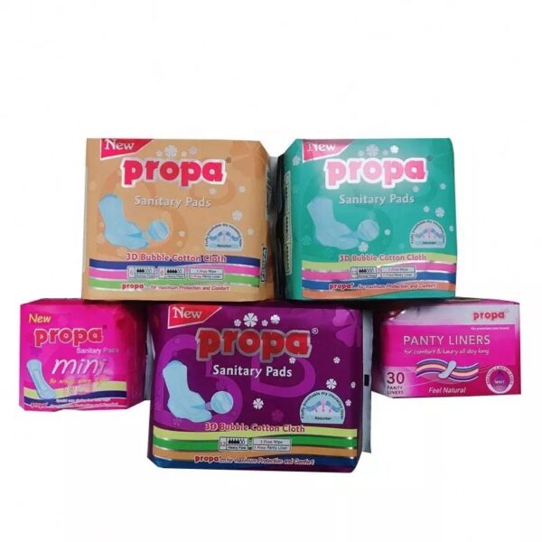 Propa Disposable Women's Sanitary Napkins with Wings - Extra Long