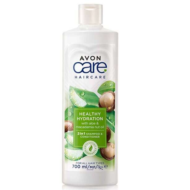 Avon Care Healthy Hydration 2-in-1 Shampoo & Conditioner - With Aloe Vera
