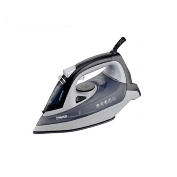 Nasco 2200W Steam Iron – Professional Power & Anti-Drip System