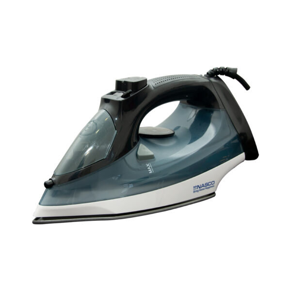 Nasco NAS-FR260ST 2200W Steam Iron – Fast Heating Soleplate