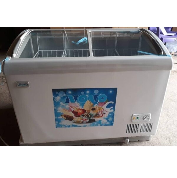 Novo 258L Display Ice Cream Chest Freezer for Commercial Use