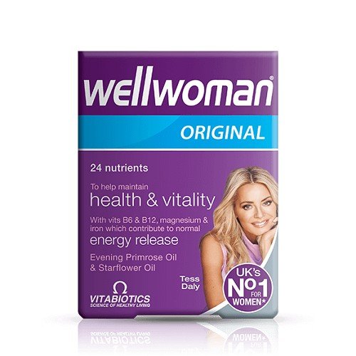 Vitabiotics Wellwoman Original Multivitamin - For Women's Daily Health, 30 Capsules