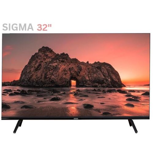 Sigma K32V6 32" FHD iCAST Satellite TV - 720p LED, Built-in Decoder, Free Wall Mount