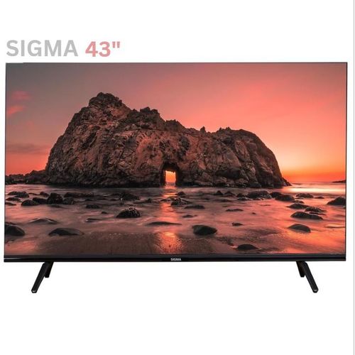 Sigma K43V6 43" FHD iCAST Satellite TV - 720p LED, Built-in Decoder, Free Wall Mount