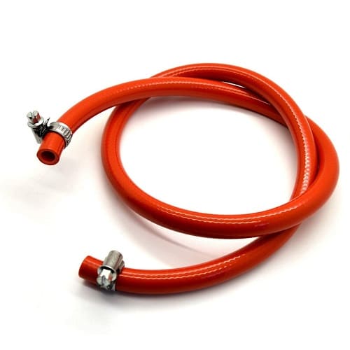 1-Yard LPG Gas Hose with 2 Brass Tightening Clips