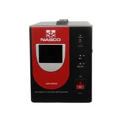 Nasco 1000VA Automatic Voltage Regulator – LCD Display & CPU Control