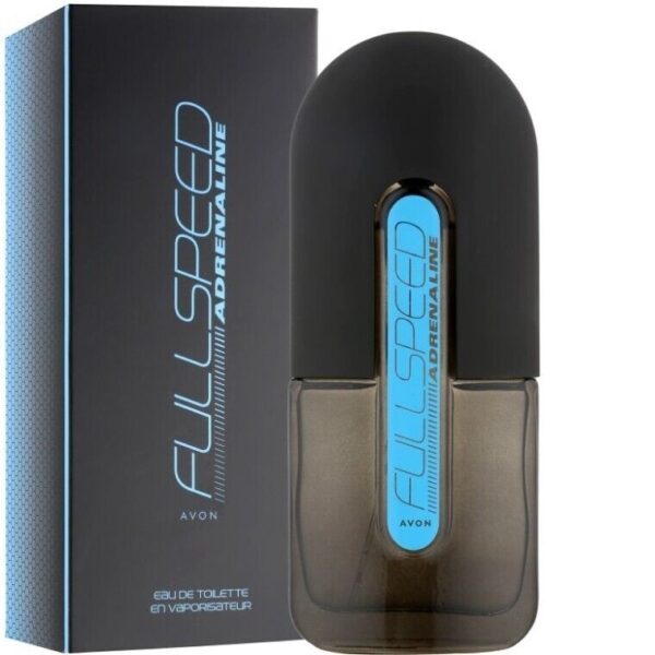 Avon Full Speed Adrenaline Eau de Toilette - 75ml, Intense Energy