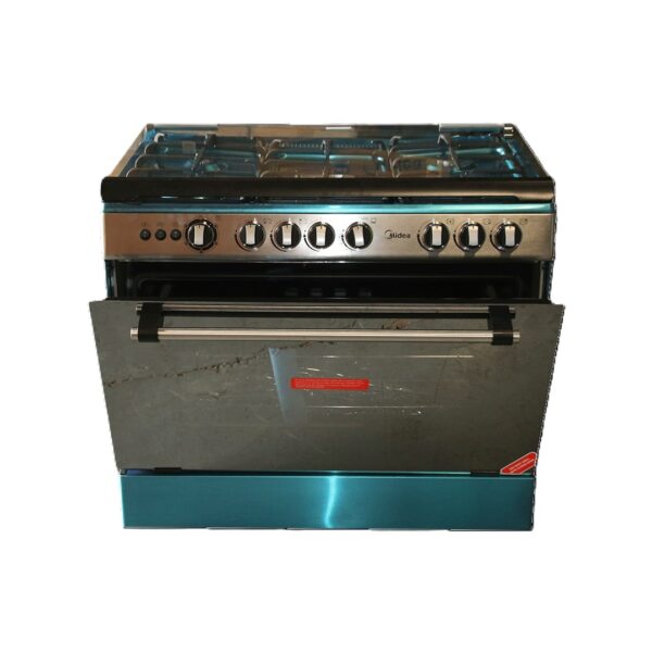 Midea 90cm 5-Burner Gas Cooker with Rotisserie