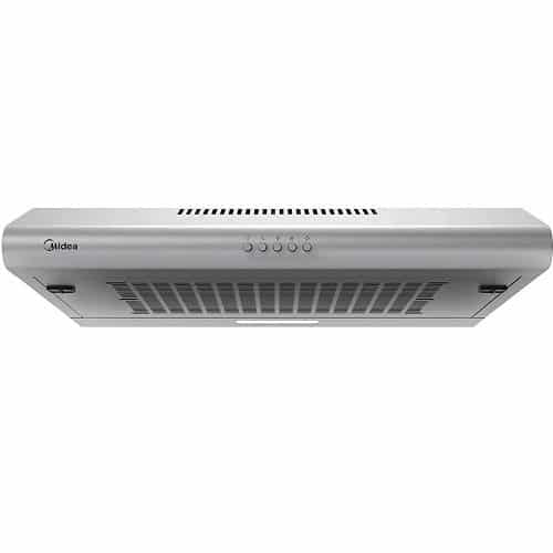 Midea 60cm Wall Cooker Hood – 600 m³/h Extraction, 3 Speeds