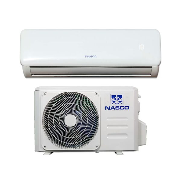 Nasco 1.0HP Split Air Conditioner - R410a, Inverter, Auto Restart