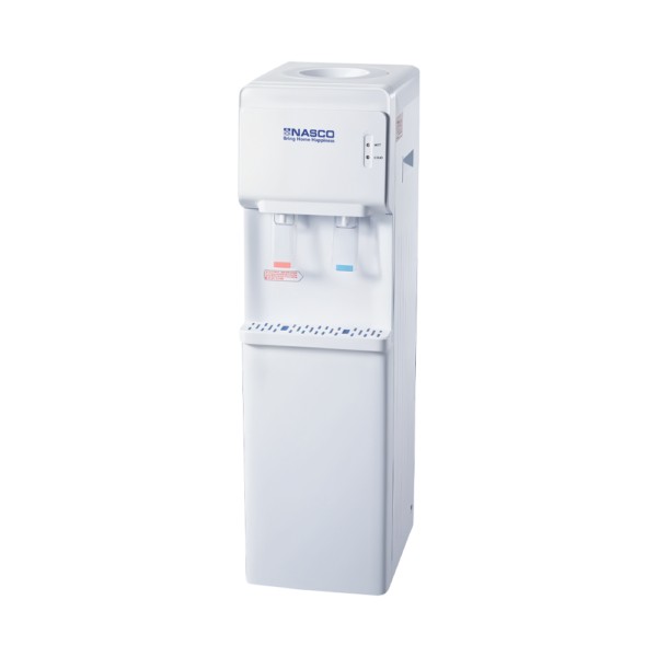 Nasco 16L 2-Tap Water Dispenser - White, Energy Saving, Overheat Protection