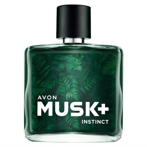 Avon Musk + Instinct Eau de Toilette - Woody Floral Scent, 75ml
