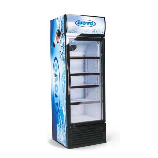 Novo 233L Single Door Display Fridge - High Capacity