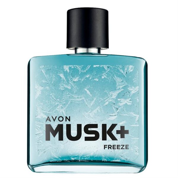 Avon Musk+ Freeze Eau de Toilette - Icy Cool Woody Aromatic, 75ml