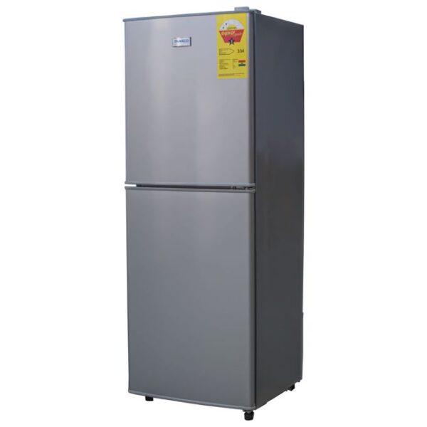 Nasco 116L Double Door Bottom Freezer Refrigerator