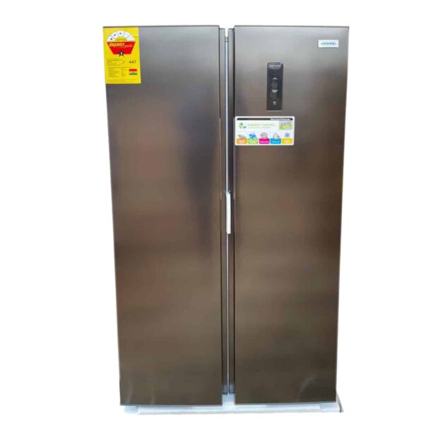 Novo 445L Side-by-Side Refrigerator - Frost Free, Digital Display