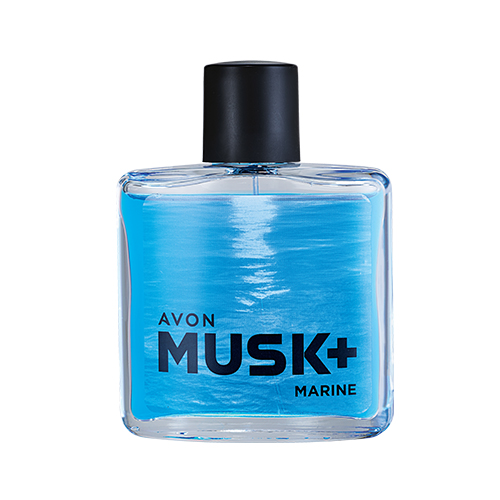 Avon Musk+ Marine Eau de Toilette - Fougère Aqua Fragrance, 75ml